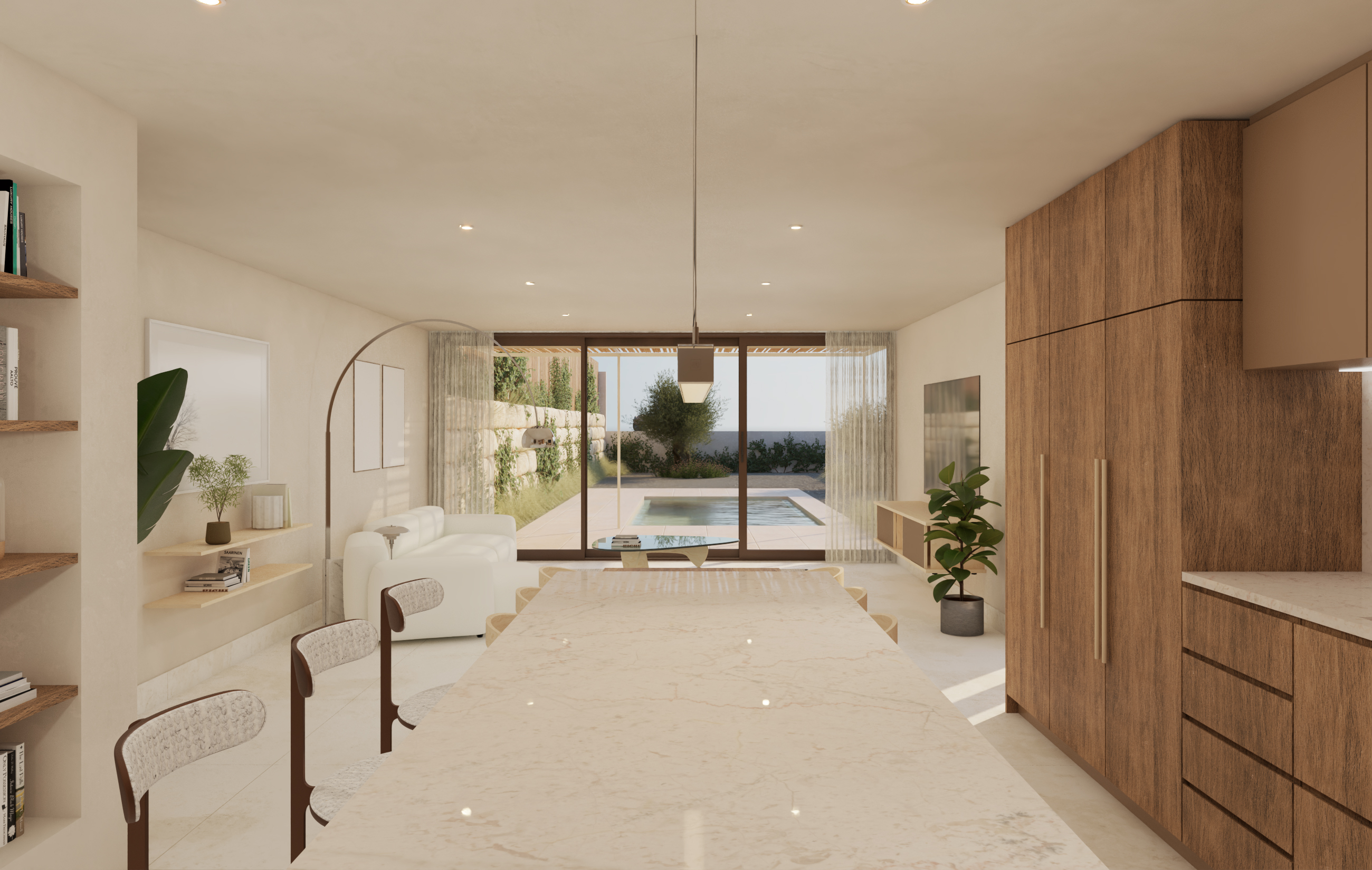 Tarraco Homes - Salón comedor